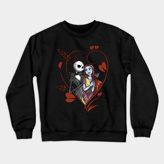 NBC Jack and sally Crewneck Sweatshirt by Mikeywear Apparel